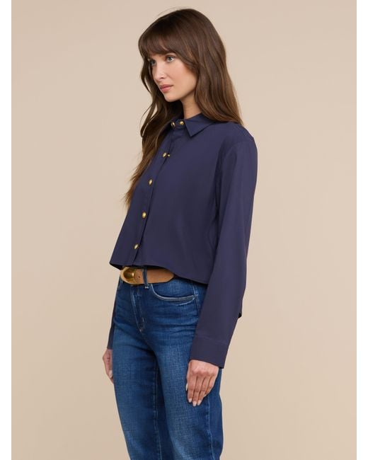 L'Agence Blue Cosette Shirt