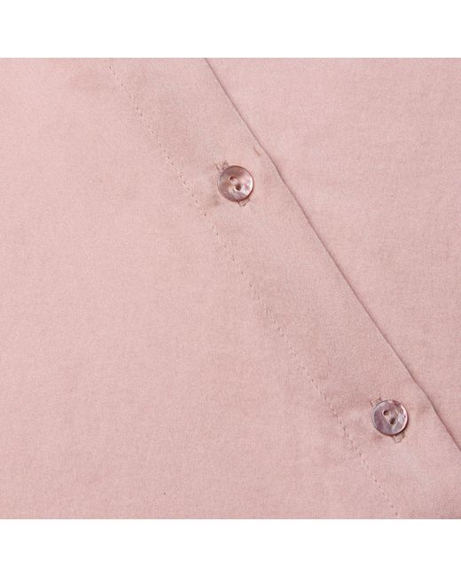 L'Agence Blue Tyler Silk Blouse Top