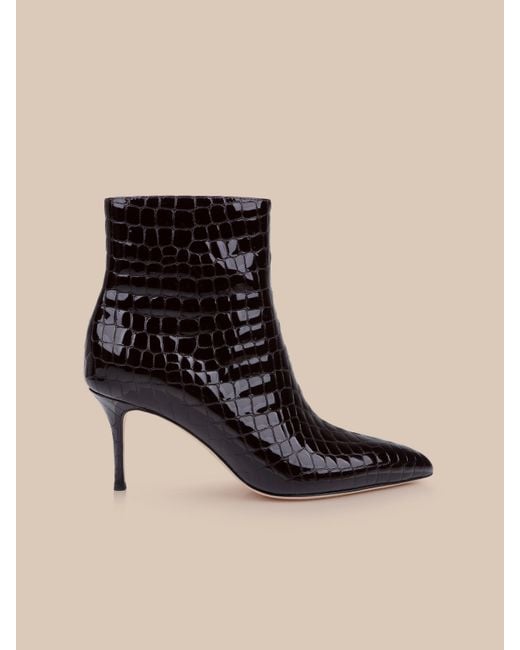 L'Agence Black Houston Bootie
