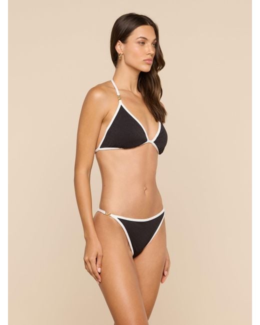 L'Agence Natural Annabelle Bikini Top