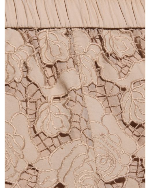 L'Agence Natural Laina Eyelet Short