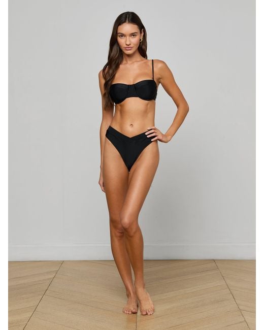 L'Agence Multicolor Alexandria Bikini Top