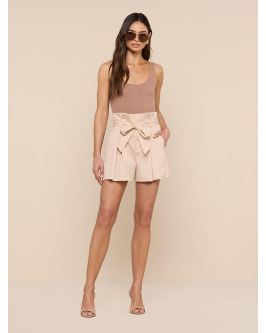 L'Agence Pink Nica Scoopneck Bodysuit