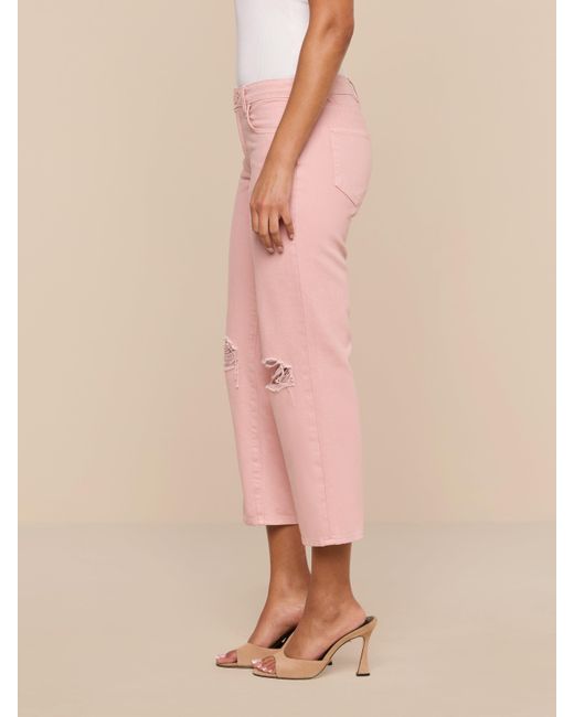 L'Agence Natural Blaine Cropped Stovepipe Jean