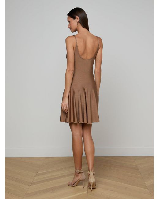 L'Agence Multicolor Lana Knit Dress
