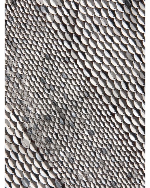 L'Agence Natural Dion Sequin Mini Skirt
