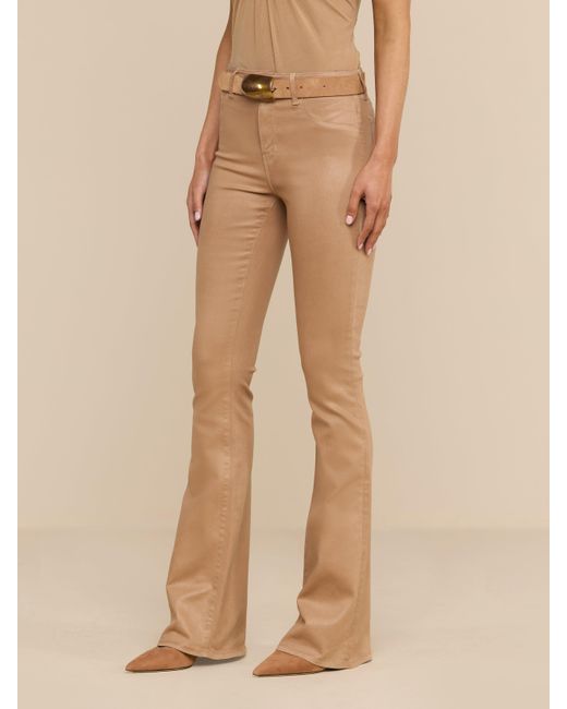 L'Agence Natural Marty Coated Flare Jean