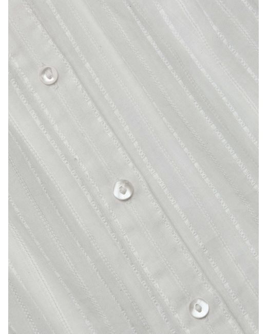 L'Agence White 'Agence Kiera Blouse Top
