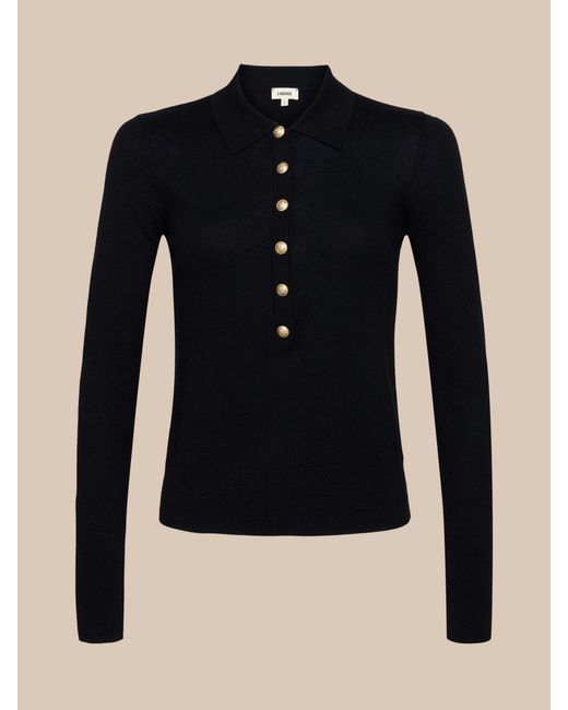 L'Agence Blue Sterling Sweater