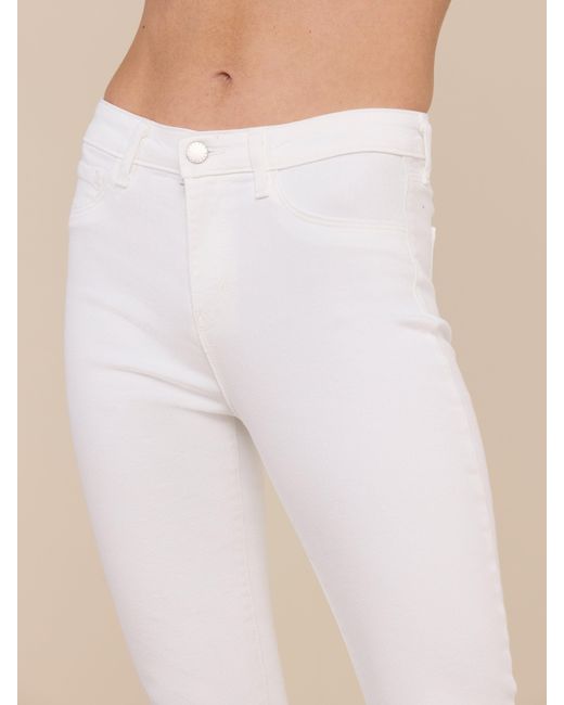 L'Agence White Margot Skinny Jean