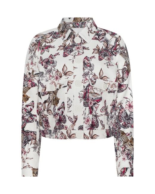 L'Agence Multicolor Nyx Cropped Jacket