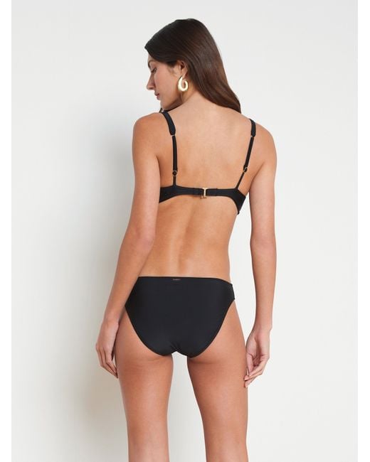 L'Agence White Nicole Bikini Bottom