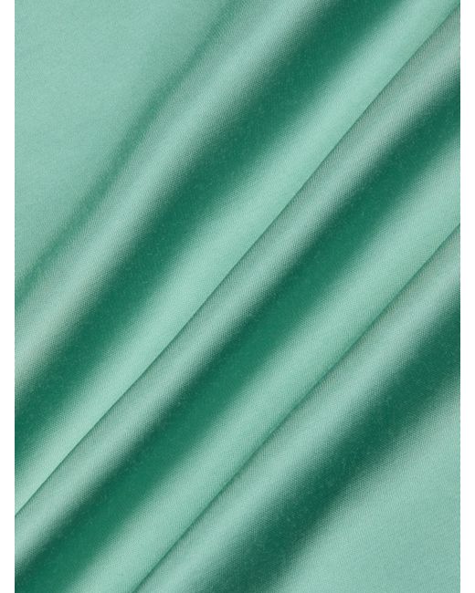 Robe Débardeur En Satin Akiya, Vert Malachite L'Agence en coloris Green