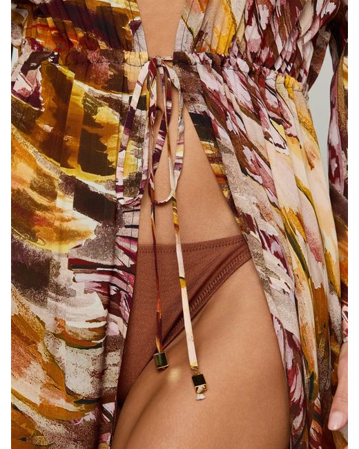 L'Agence Multicolor Janus Cover-Up Robe