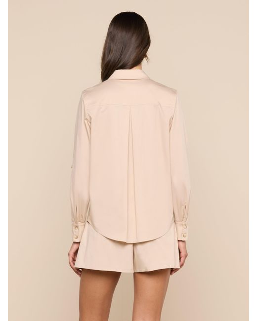L'Agence Natural Pearson Poplin Shirt