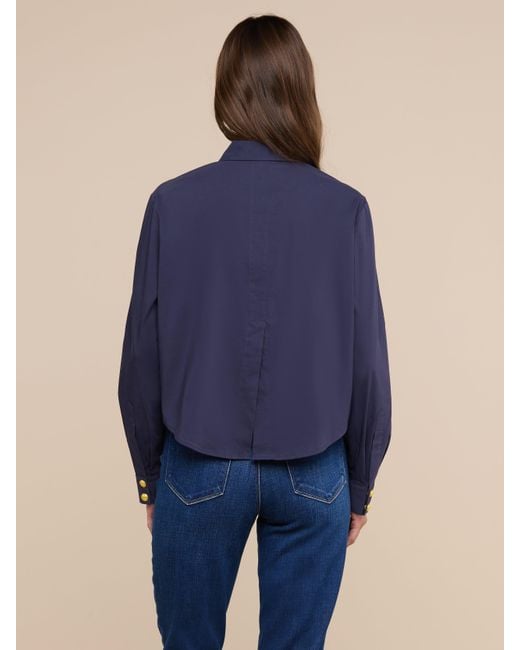 L'Agence Blue Cosette Shirt
