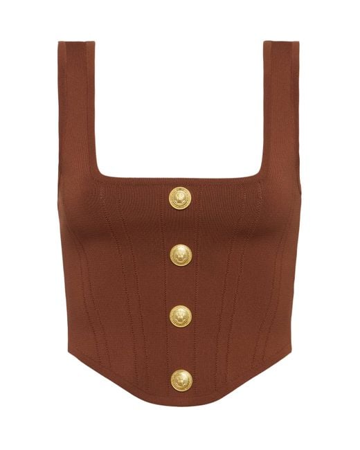 Top Saga, Brun Sépia/Doré L'Agence en coloris Blue