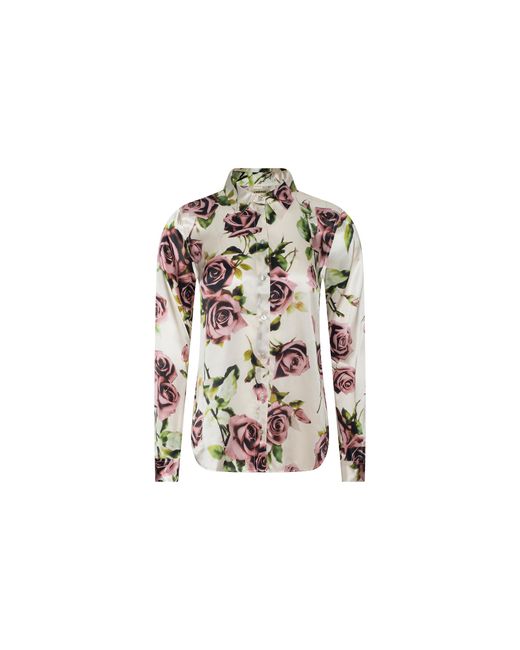 L'Agence Natural Tyler Silk Blouse Top
