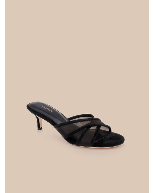 L'Agence White Padua Mesh Sandal