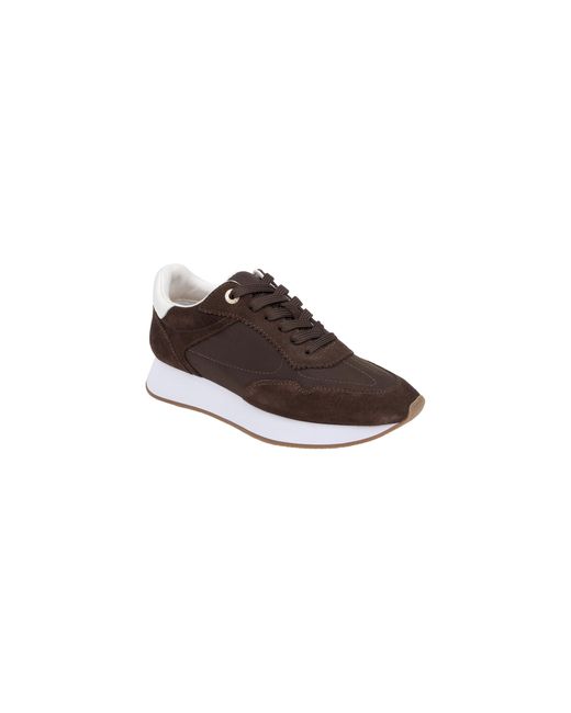 L'Agence Brown Deepa Platform Sneaker