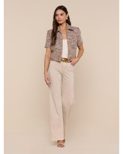 L'Agence Natural Chita Tweed Jacket