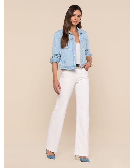L'Agence Blue Celine Jean Jacket