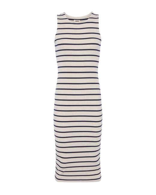 L'Agence Multicolor 'Agence Nura Midi Tank Top Dress