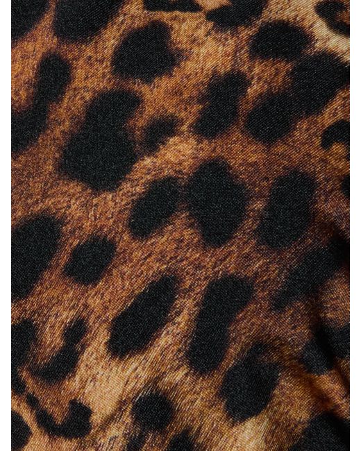 Haut De Bikini Triangle Annabelle, Imprimé Léopard Marron L'Agence en coloris Multicolor