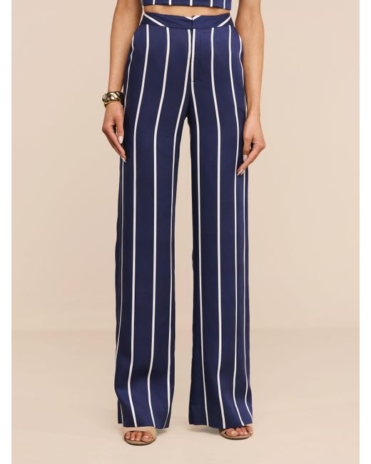 L'Agence Blue Livvy Trouser