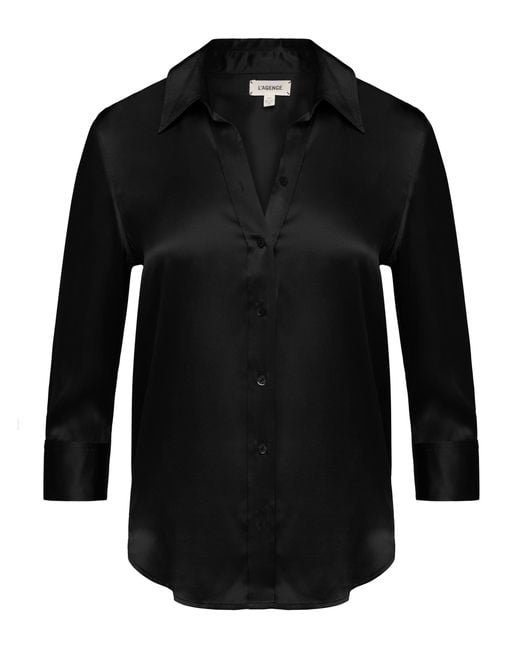 L'Agence Gray Dani Blouse