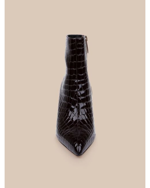 L'Agence Black Houston Bootie