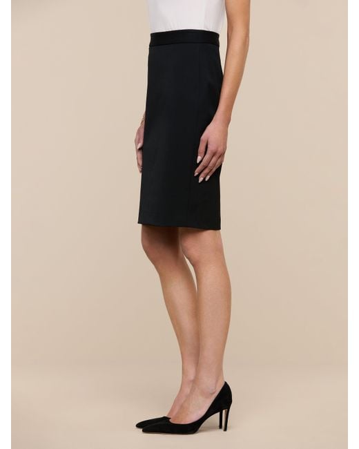 L'Agence Black Olyvia Pencil Skirt