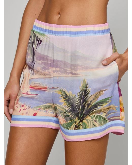 L'Agence White Enyo Cover-Up Short