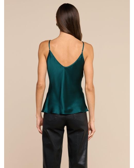 L'Agence Green Lexi Silk Camisole
