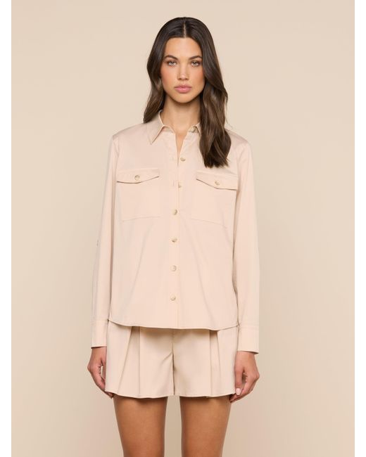 L'Agence Natural Pearson Poplin Shirt