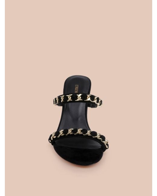L'Agence Natural Sarika Chain Sandal