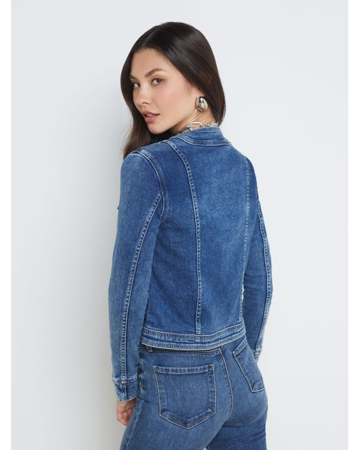 L'Agence Blue Yari Jacket