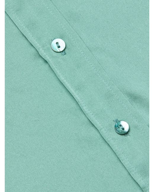 Chemisier En Soie Dani, Vert Malachite L'Agence en coloris Green