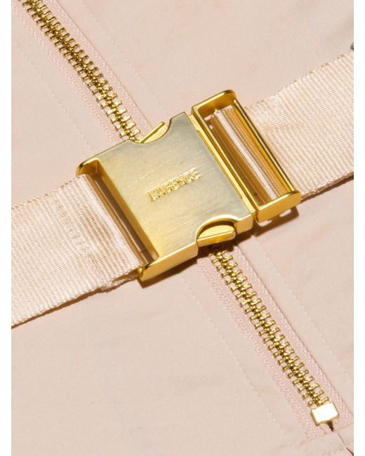 L'Agence Natural Kylo Poplin Shirt Dress