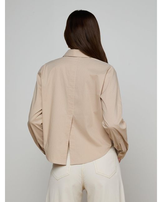Chemise Cosette, Macadamia À Rayures Marron Clair L'Agence en coloris Natural