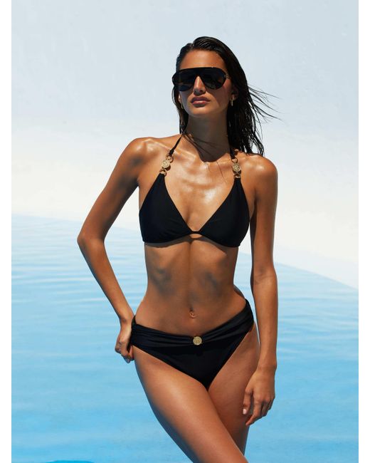 L'Agence White Miya Bikini Bottom