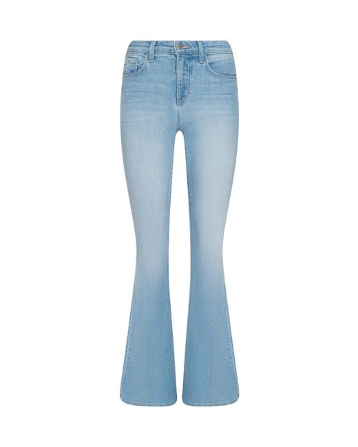 L'Agence Blue Taney Low-Rise Flare Jean