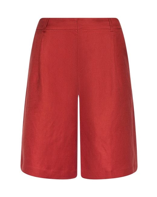 L'Agence Red Doretta Bermuda Short