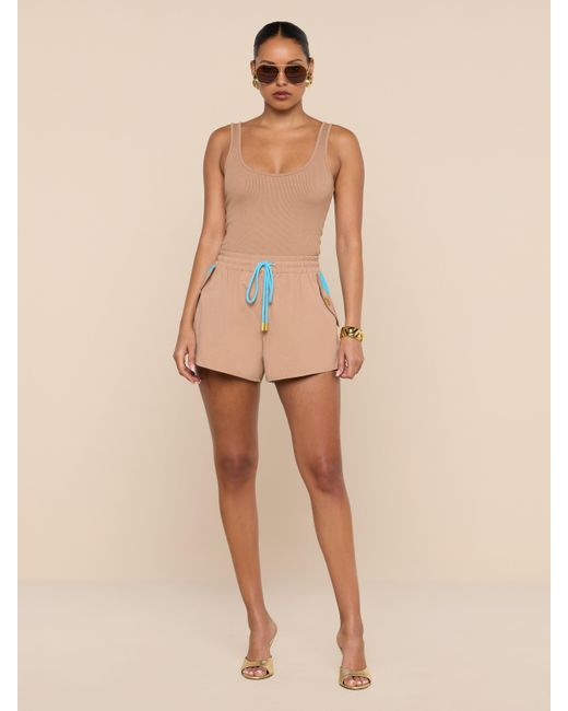 L'Agence Natural Grayson Nylon Short