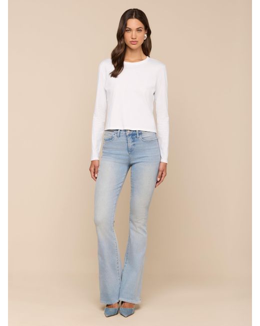 L'Agence Blue Rojene Cotton T-Shirt