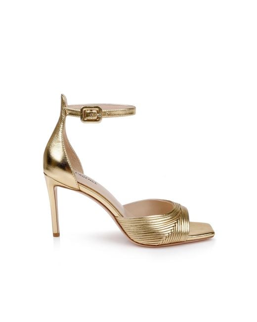 L'Agence Metallic Cici Stiletto Sandal