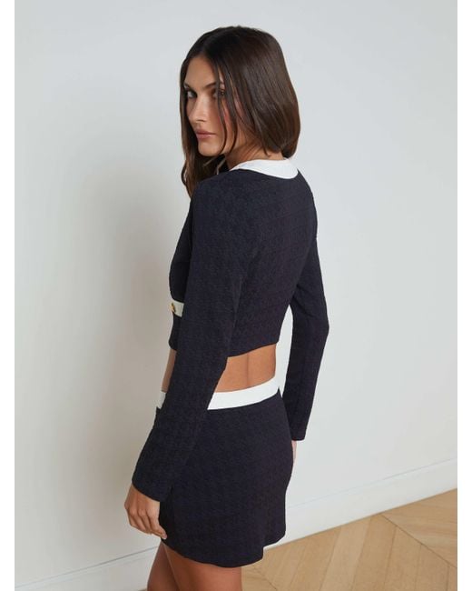 L'Agence Multicolor Adaline Cardigan Cover-Up