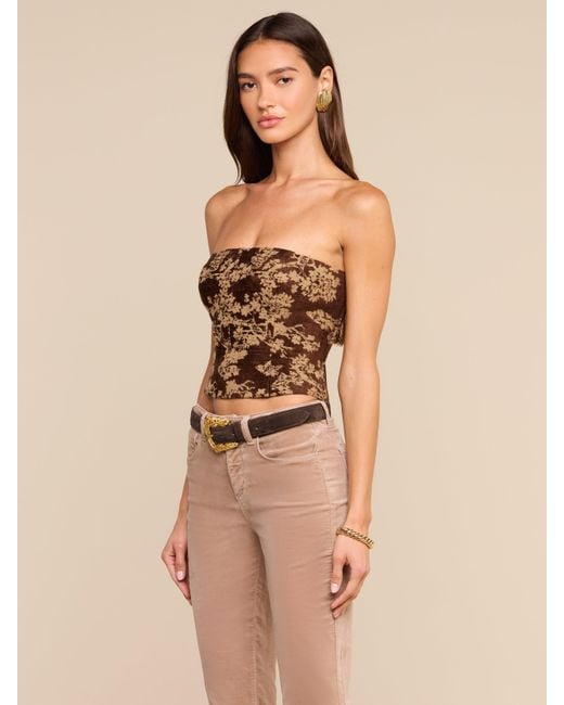 L'Agence Natural Paulette Corset Top