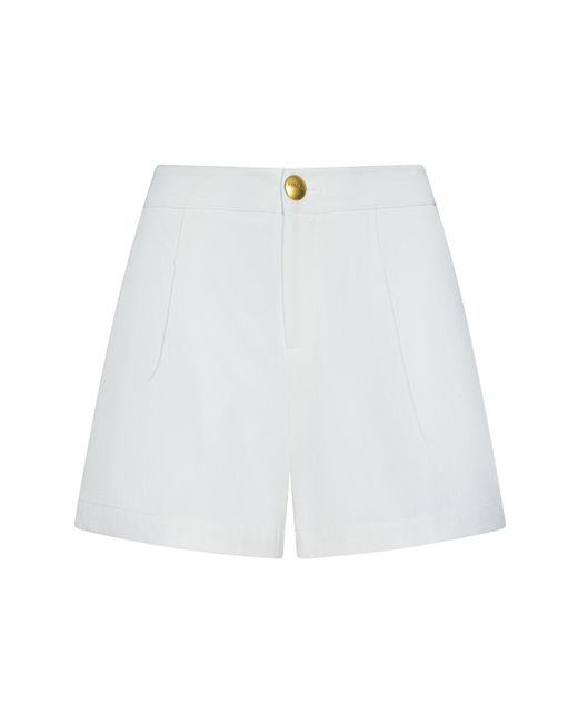 L'Agence White Saige Short