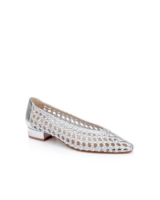 L'Agence White Alsace Ballet Flat